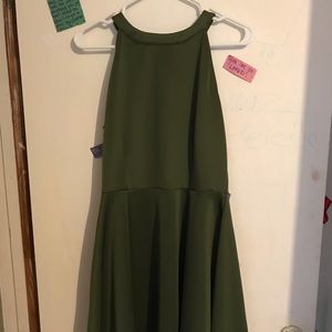 Green dress